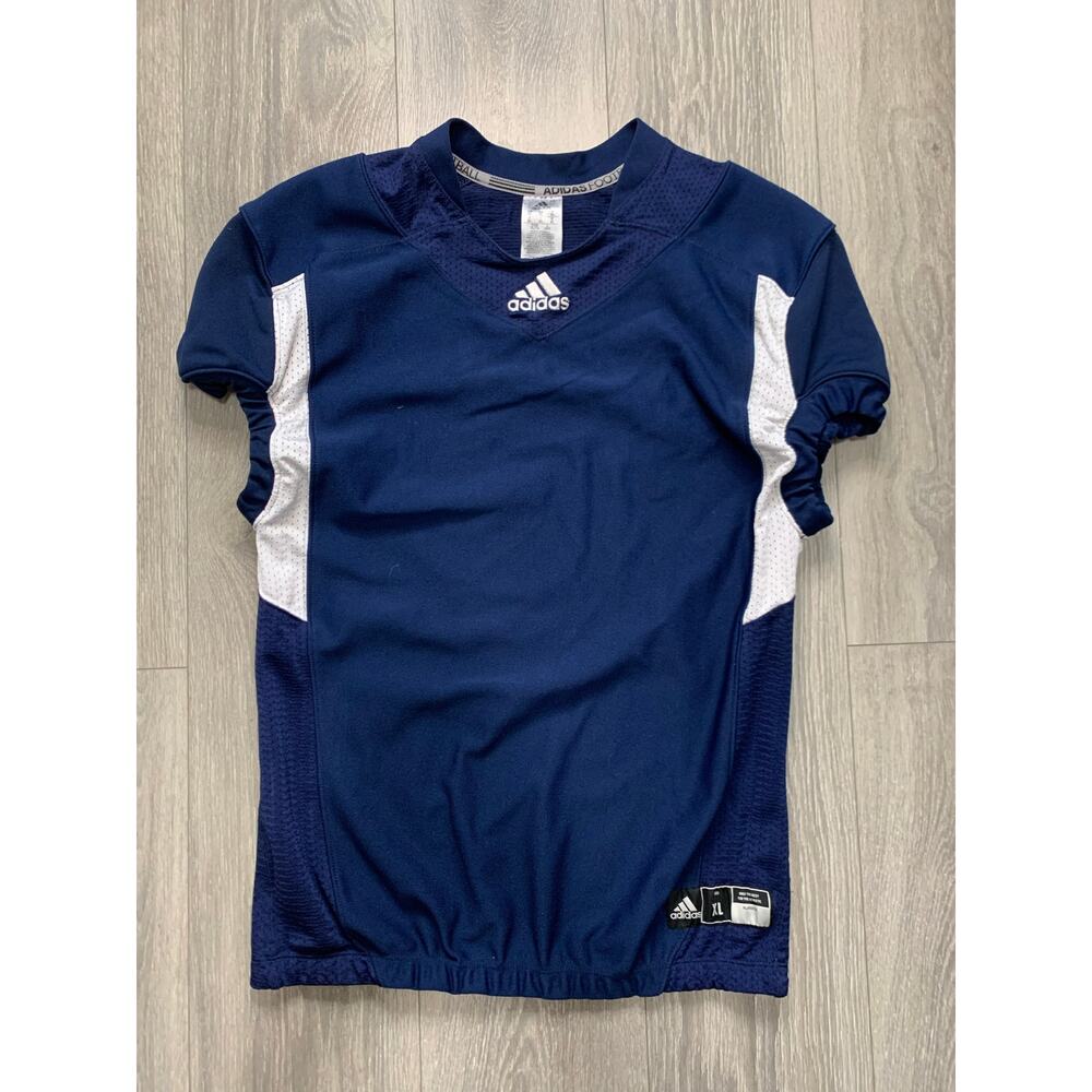 Adidas Techfit Men’s Navy Blue Football Jersey Shirt
Size XL